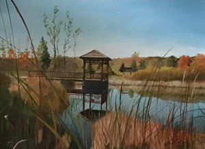 Le marais St-François – 16X12 po