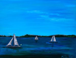 Les voiliers u2013 18u00d714 po