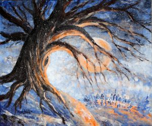 Mon souvenir s’étiole dans le temps – 24X20 po