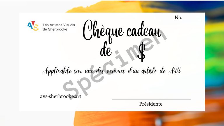 Certificat cadeau AVS