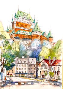 Chateau Frontenac – 22×30