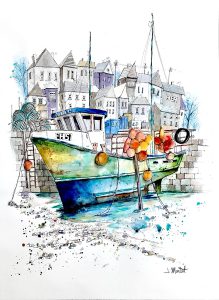 Mevagissey – Angleterre – 22×30