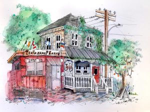 Restaurant Sauvé – Hudson – 16×11,75