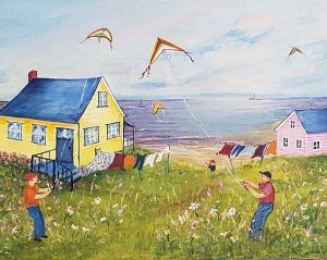 Aux quatres vents – 14×18 po