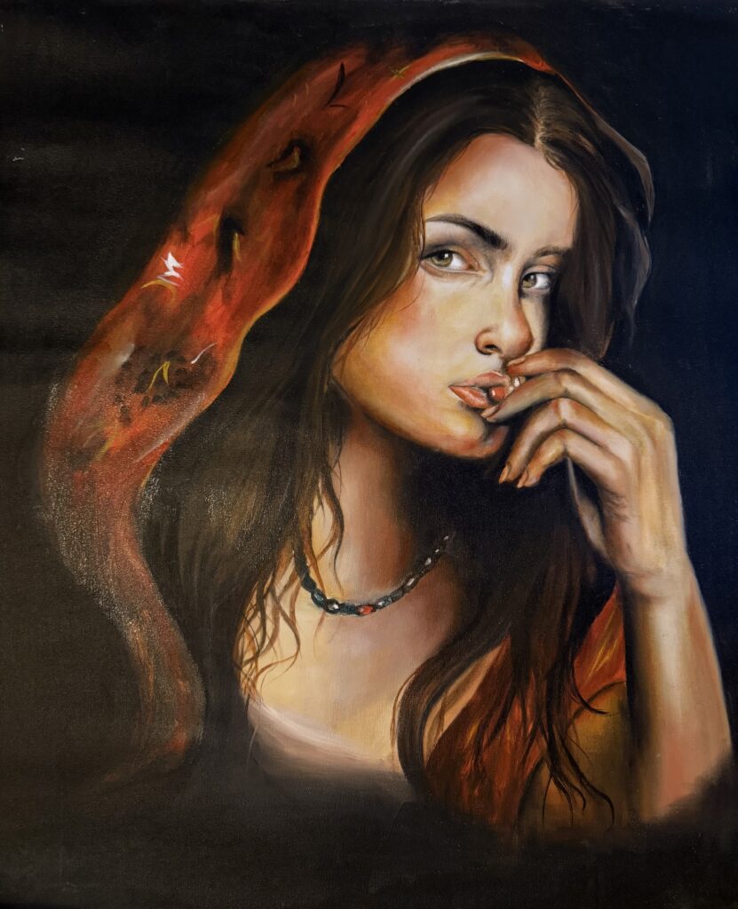 Eyes Speaking – 20 x 16 po