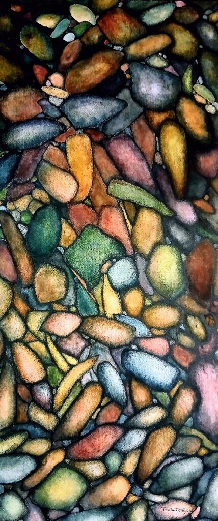 Galets des Îles – 40 x 18 po