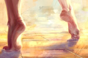 Les pieds – 21 x 31 po