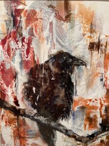 L’observateur – 7 x 5 po