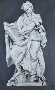 Statue de saint – 40 x 30 po