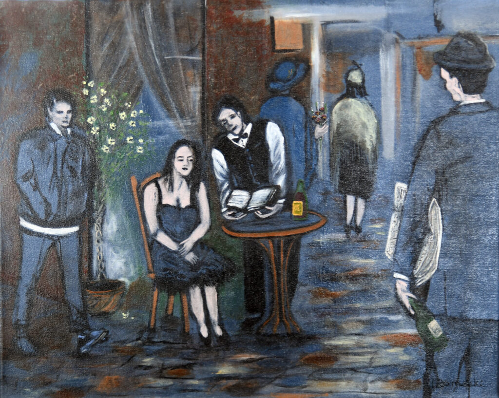 Âme solitaire – 16 x 20 po