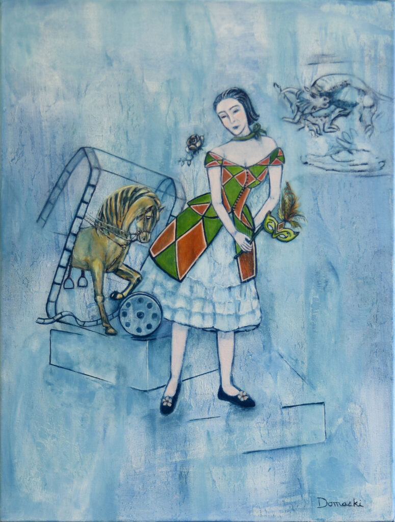 Colombine – 24 x18 po