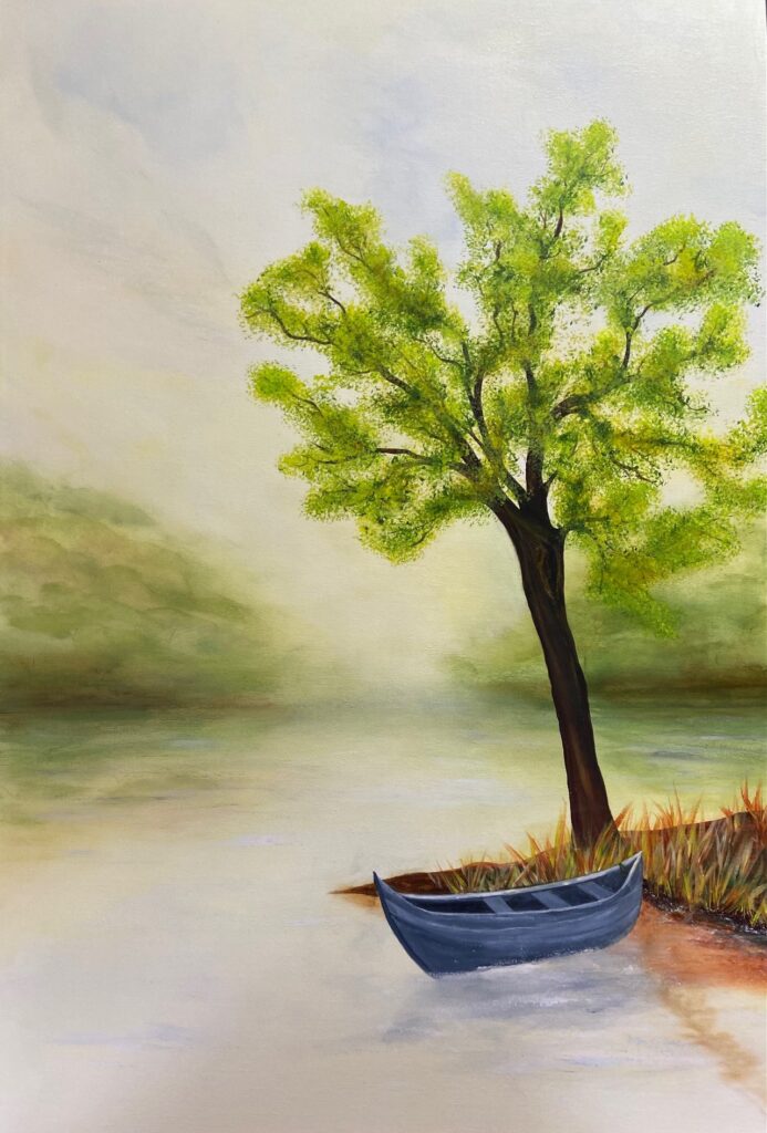 Douce rive – 36×24 po