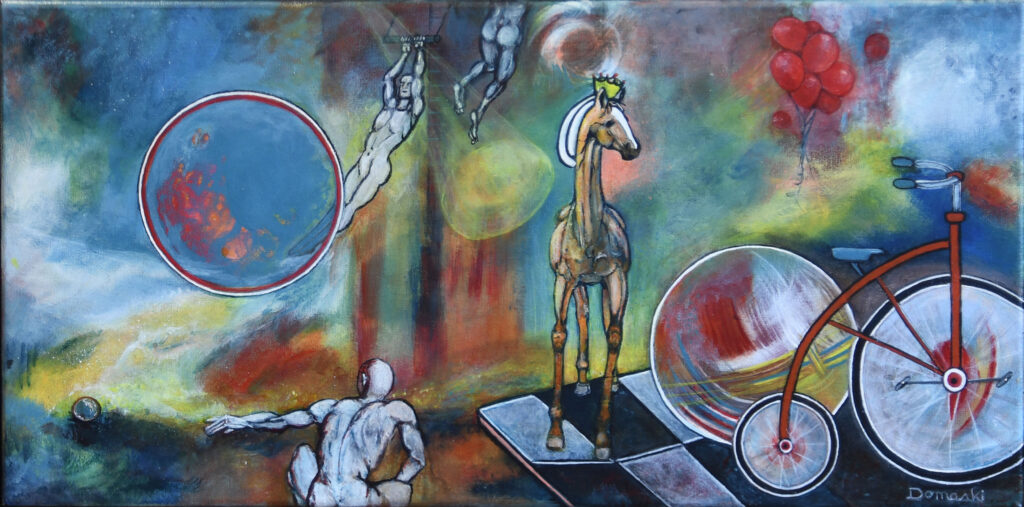 La féérie du cirque – 12 x24 po