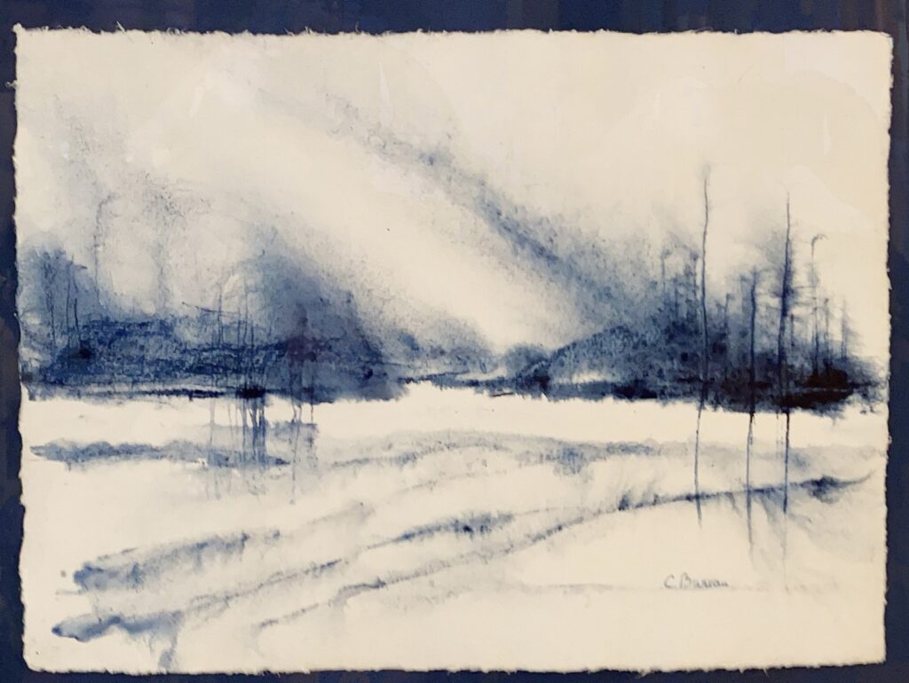 Mirage Indigo – 12×16 po