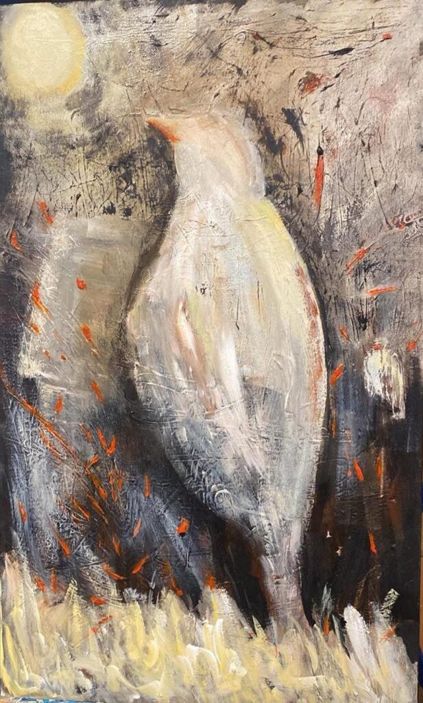 Le départ – 30×18 po