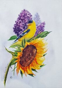 Enfin l’été – 9 x 12 po