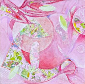 Lune de mai – 18×18 po